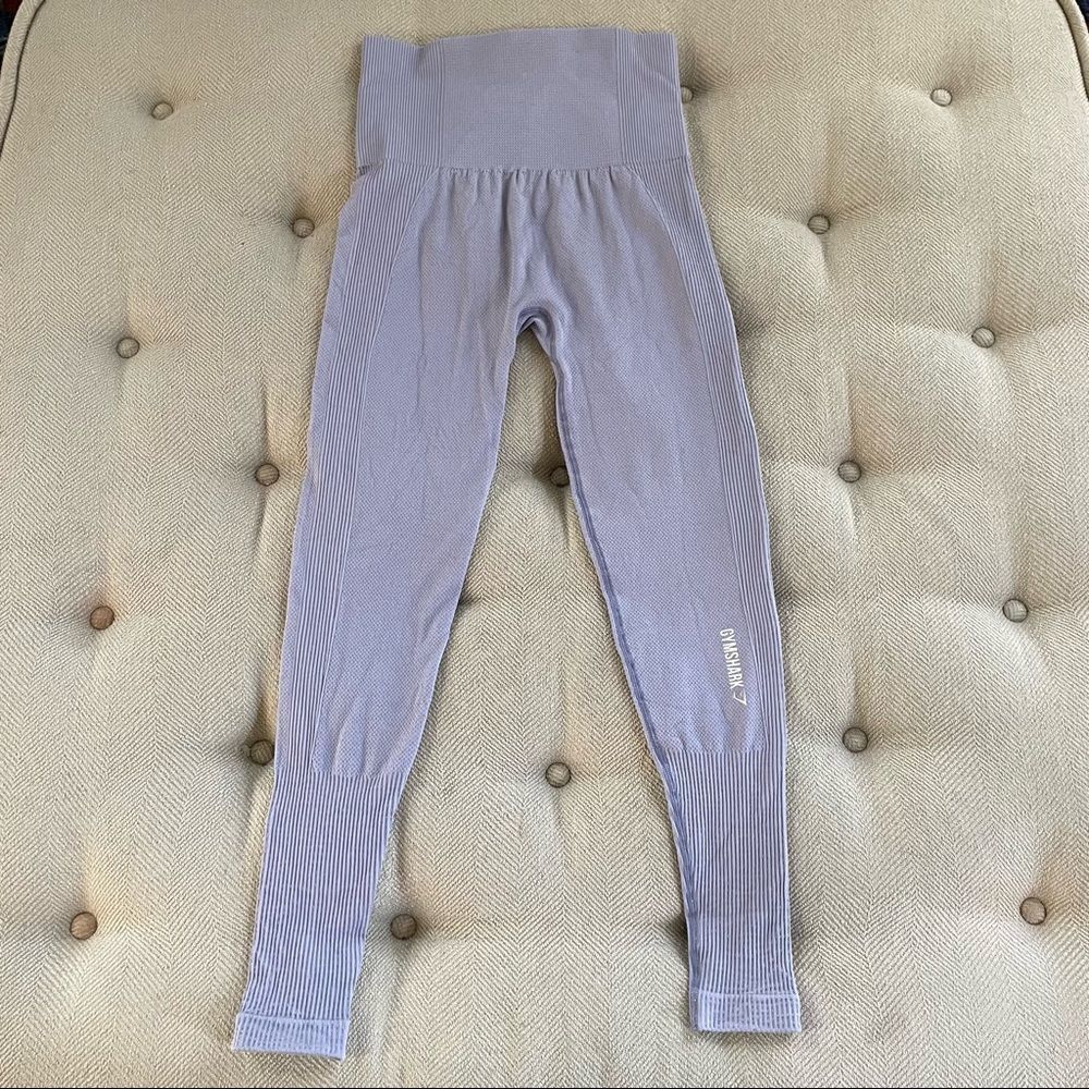 Gymshark Lavender Compression Athletic Leggings Women Size S